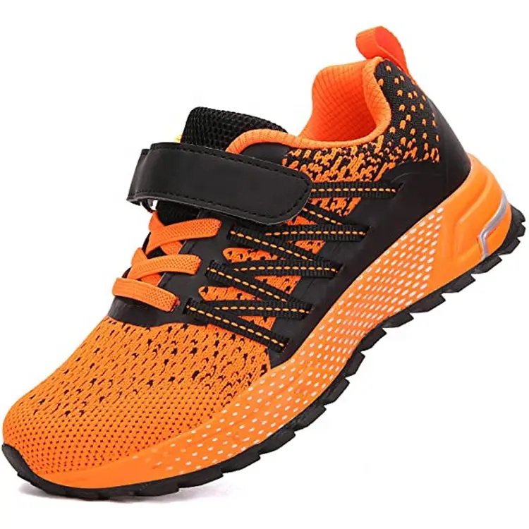 Newest No Brand OEM Breathable Mesh Sale Custom Logo Boys Girls Trail Running Sneaker Kids Running Shoes