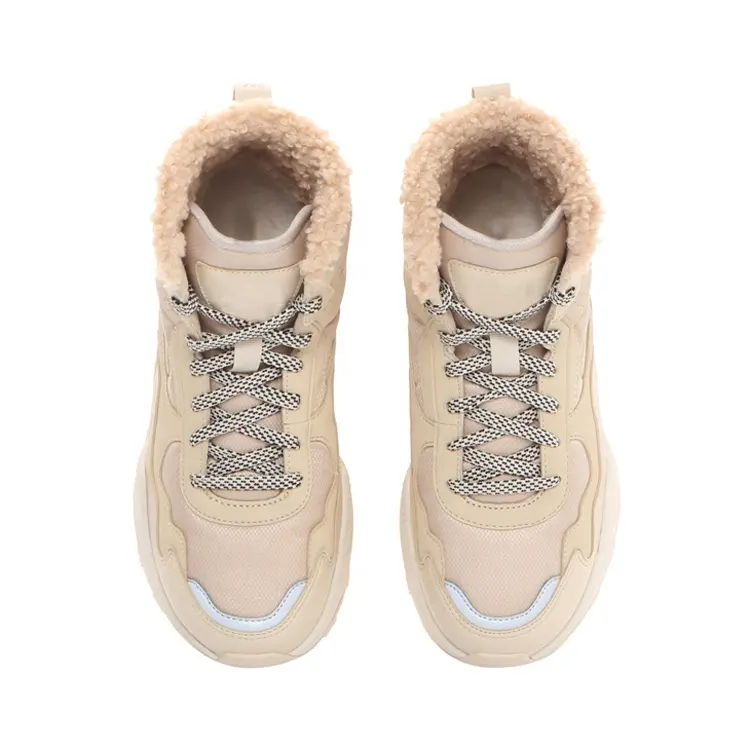 High Quality Wholesale Custom Cheap Winter  Anti-Skid Waterpoof Warm Climbing Hiking Snow Boots