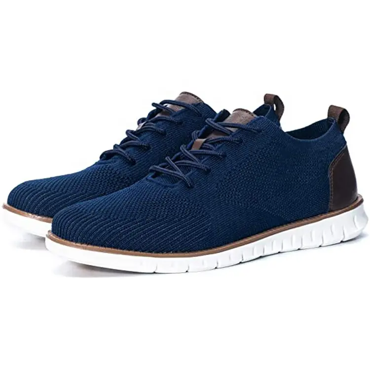 China High Quality Lightweight Slip Resistant Running Knitting Casual Shoes Men Sneakers