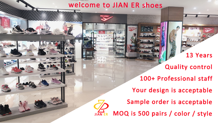 Customized BSCI MD Mesh OEM ODM Jian Er Outdoor Custom Sport Sneakers Shoes New Styles 2021 Stylish Walking Running for Men